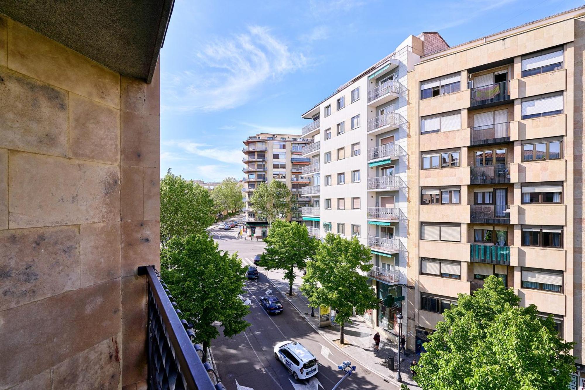 Alojamiento Plaza La Fuente Centro Daire Salamanca Dış mekan fotoğraf